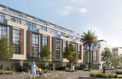 تاون هاوس - 4 غرف نوم - 7 حمامات للبيع في قرية ريبورتاج مدينة خليفة - مدينة خليفة - أبوظبي