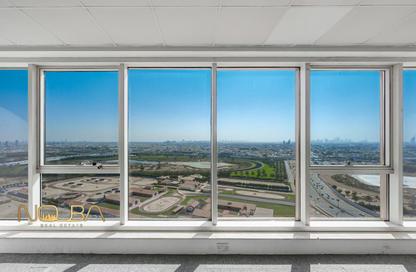 Office Space - Studio - 1 Bathroom for rent in Churchill Executive Tower - Churchill Towers - Business Bay - Dubai