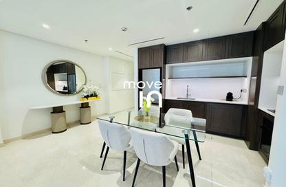 Apartment - 1 - 1 for rent in Palace Beach Residence - Emaar Beachfront - Dubai Harbour - Dubai