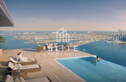 Apartment - 1 Bedroom - 1 Bathroom for sale in Seapoint Tower 2 - Seapoint - Emaar Beachfront - Dubai Harbour - Dubai