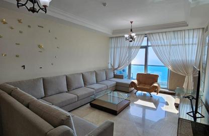 Apartment - 3 Bedrooms - 4 Bathrooms for rent in Ajman Corniche Residences - Ajman Corniche Road - Ajman