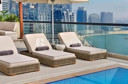 Apartment - Studio - 1 Bathroom for sale in Dolphin Tower - Business Bay - Dubai