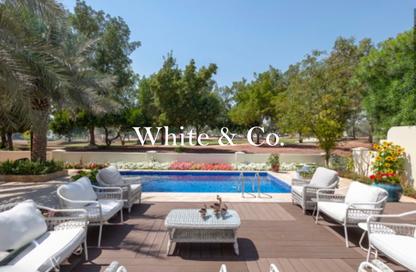 Villa - 5 - 6 for rent in Lime Tree Valley - Jumeirah Golf Estates - Dubai