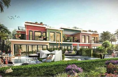 Townhouse - 5 - 6 for sale in Portofino - Damac Lagoons - Dubai