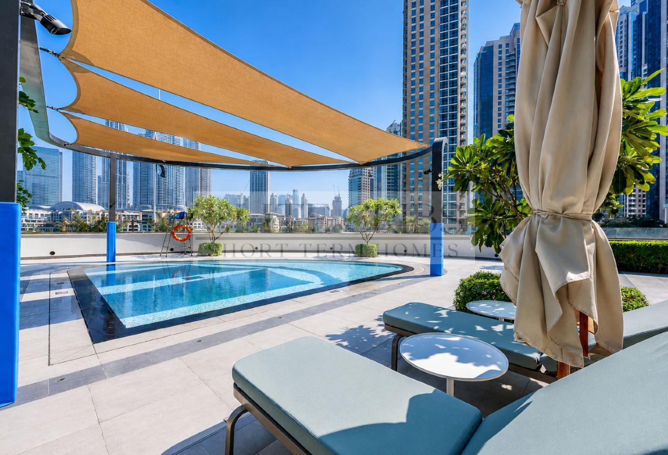 Elegant 2BR Retreat with Burj Khalifa Views GRANDE photo 20