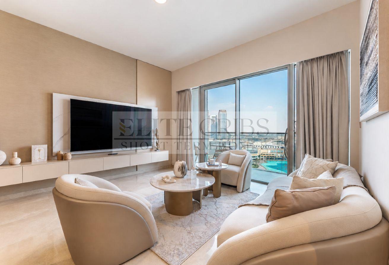 Elegant 2BR Retreat with Burj Khalifa Views GRANDE photo 6