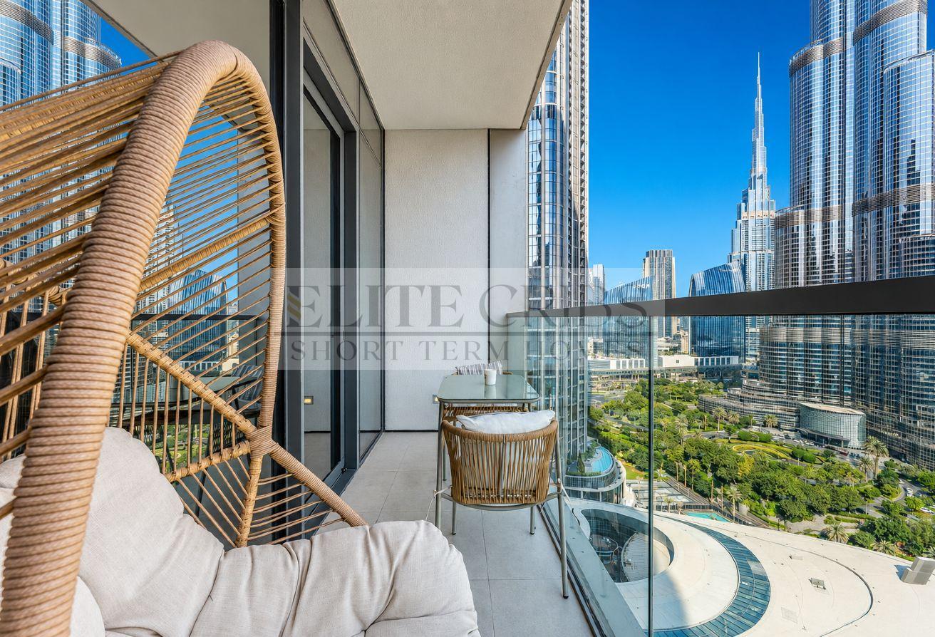Elegant 2BR Retreat with Burj Khalifa Views GRANDE photo 17