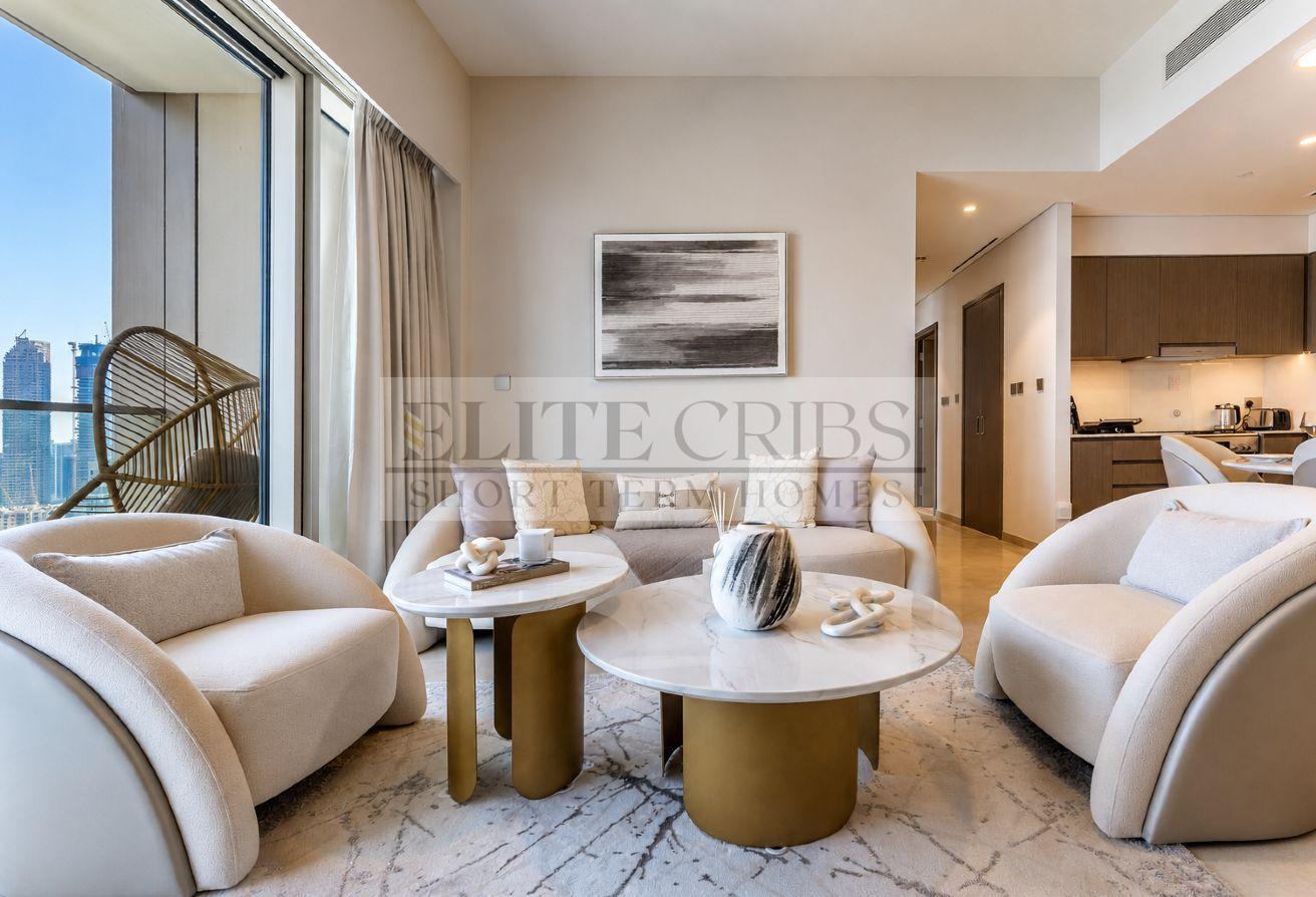 Elegant 2BR Retreat with Burj Khalifa Views GRANDE photo 8