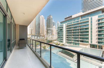 Apartment - 1 Bedroom - 1 Bathroom for rent in Al Majara 5 - Al Majara Towers - Dubai Marina - Dubai