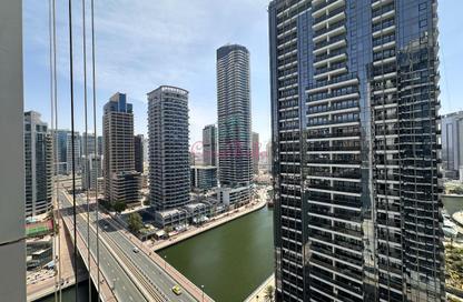 Apartment - 3 Bedrooms - 3 Bathrooms for rent in Marina Wharf 2 - Marina Wharf - Dubai Marina - Dubai