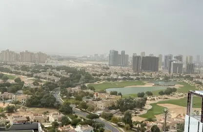 Apartment - 2 Bedrooms - 2 Bathrooms for rent in Amal Tower - Dubai Sports City - Dubai
