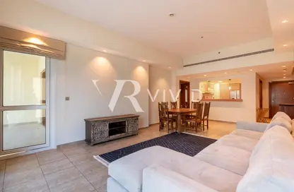 شقة - 2 غرف نوم - 3 حمامات للايجار في مساكن المارينا 1 - مساكن المارينا - نخلة جميرا - دبي