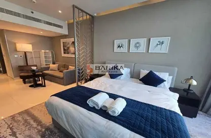 Apartment - 1 Bathroom for rent in Damac Maison Prive A - Damac Maison Prive - Business Bay - Dubai
