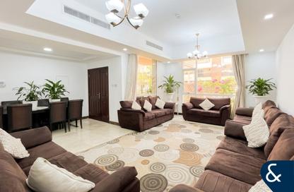 Villa - 4 Bedrooms - 4 Bathrooms for rent in Goldenwoods Villas - District 10 - Jumeirah Village Circle - Dubai