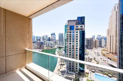 Apartment - 1 Bedroom - 2 Bathrooms for rent in Aurora Tower - Marina Promenade - Dubai Marina - Dubai