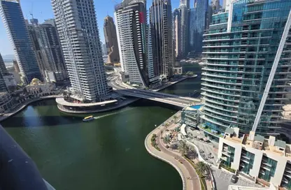Apartment - 1 Bedroom - 1 Bathroom for rent in Time Place Tower - Dubai Marina - Dubai