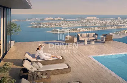 شقة - غرفة نوم - 1 حمام للبيع في برج Seapoint 1 - سي بوينت - إعمار بيتشفرونت - دبي هاربور - دبي