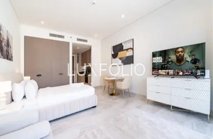 Apartment - Studio - 1 Bathroom for rent in Peninsula Five - Peninsula - Business Bay - Dubai