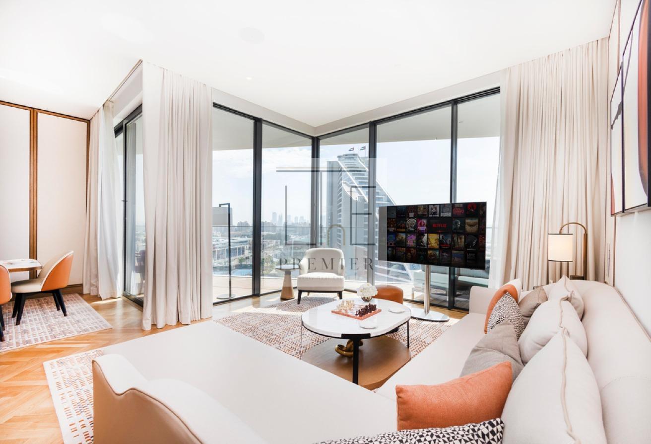 Resort-Style 2BR + Maid | Burj Al Arab Views