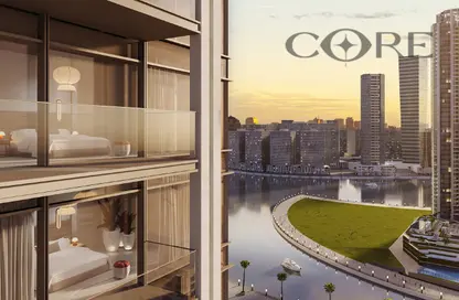 شقة - غرفة نوم - 2 حمامات للبيع في B ذا ايدج تاور - ذا إيدج - الخليج التجاري - دبي