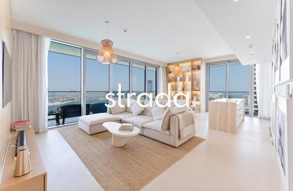شقة - 3 غرف نوم - 4 حمامات للايجار في برج Beach Isle 1 - بيتش آيل - إعمار بيتشفرونت - دبي هاربور - دبي شقة - 3 غرف نوم - 4 حمامات للايجار في برج Beach Isle 1 - بيتش آيل - إعمار بيتشفرونت - دبي هاربور - دبي