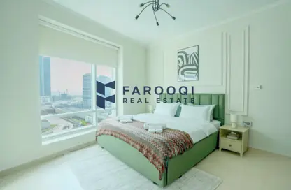 Apartment - 1 Bedroom - 1 Bathroom for rent in Burj Views - Downtown Dubai - Dubai