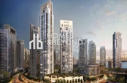 شقة - غرفة نوم - 1 حمام للبيع في كريك ايدج تاور 1 - كريك إيدج - مرسى خور دبي - دبي