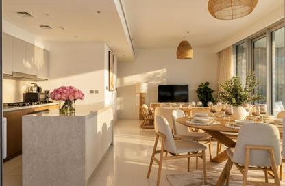 Apartment - 3 Bedrooms - 3 Bathrooms for rent in Beach Isle Tower 2 - Beach Isle - Emaar Beachfront - Dubai Harbour - Dubai