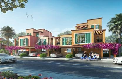 Townhouse - 4 - 3 for sale in Nice - Damac Lagoons - Dubai