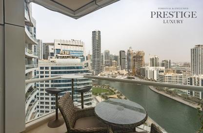 Apartment - 1 - 2 for rent in Dorra Bay - Dubai Marina - Dubai