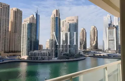 Apartment - 2 Bedrooms - 3 Bathrooms for rent in Marina View Tower A - Marina View - Dubai Marina - Dubai