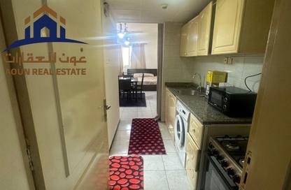 Apartment - Studio - 1 Bathroom for rent in Jamal Abdul Nasser Street - Al Majaz - Sharjah