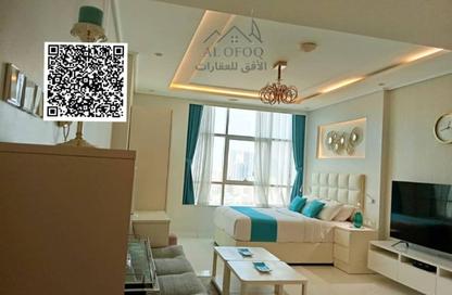 Apartment - Studio - 1 Bathroom for rent in Orient Tower 1 - Orient Towers - Al Bustan - Ajman