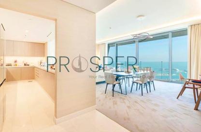 Apartment - 2 Bedrooms - 3 Bathrooms for sale in Palace Beach Residence Tower 1 - Palace Beach Residence - Emaar Beachfront - Dubai Harbour - Dubai