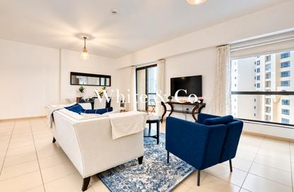 Apartment - 1 - 2 for rent in Rimal 3 - Rimal - Jumeirah Beach Residence - Dubai