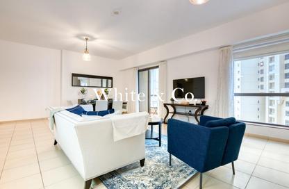 Apartment - 1 - 2 for rent in Rimal 3 - Rimal - Jumeirah Beach Residence - Dubai