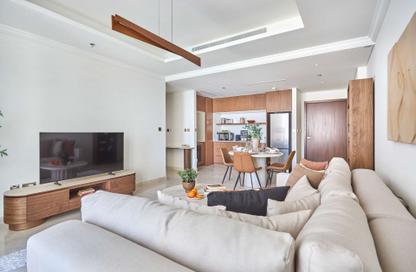 Apartment - 1 - 1 for rent in Palace Beach Residence Tower 1 - Palace Beach Residence - Emaar Beachfront - Dubai Harbour - Dubai