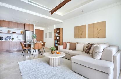 Apartment - 1 - 1 for rent in Palace Beach Residence Tower 1 - Palace Beach Residence - Emaar Beachfront - Dubai Harbour - Dubai