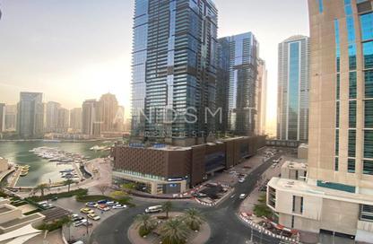 Apartment - 3 - 4 for rent in Al Mass Tower - Dubai Marina Towers - Dubai Marina - Dubai