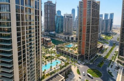 Apartment - Studio - 1 for rent in Peninsula Four - Peninsula - Business Bay - Dubai