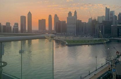 Apartment - Studio - 1 Bathroom for rent in Damac Maison Prive A - Damac Maison Prive - Business Bay - Dubai