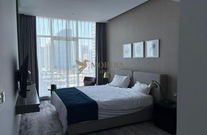 Apartment - Studio - 1 Bathroom for rent in Damac Maison Prive A - Damac Maison Prive - Business Bay - Dubai