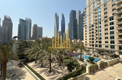 Apartment - 1 - 2 for rent in Al Yass Tower - Dubai Marina Towers - Dubai Marina - Dubai