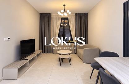 Apartment - 2 - 2 for rent in The V Tower - Dubai Land Residence Complex - Dubai