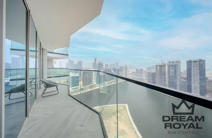 شقة - غرفة نوم - 1 حمام للايجار في بنينسولا ثري - بنينسولا - الخليج التجاري - دبي