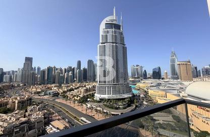 Apartment - 2 Bedrooms - 3 Bathrooms for rent in Boulevard Point - Downtown Dubai - Dubai