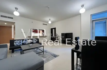 شقة - غرفة نوم - 2 حمامات للايجار في بوديوم برج فيوز - برج فيوز - وسط مدينة دبي - دبي