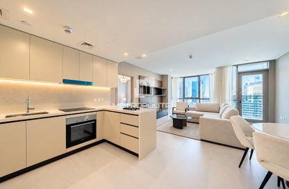 Apartment - 1 - 2 for rent in LIV Waterside - Dubai Marina - Dubai