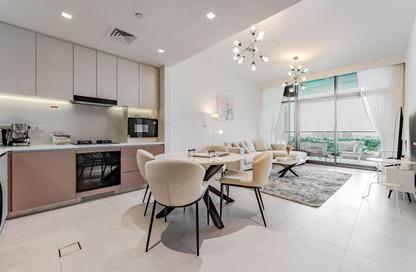 Apartment - 1 - 2 for rent in Vista by Prestige One - Dubai Sports City - Dubai