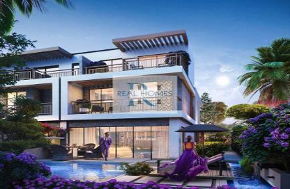 Townhouse - 4 - 4 for sale in Violet 2 - Violet - Damac Hills 2 - Dubai